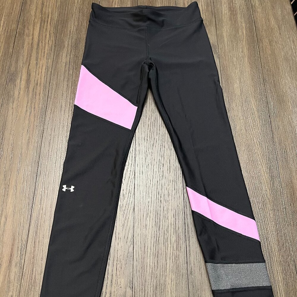 Under Armour UA Black Compression Leggings Sz S